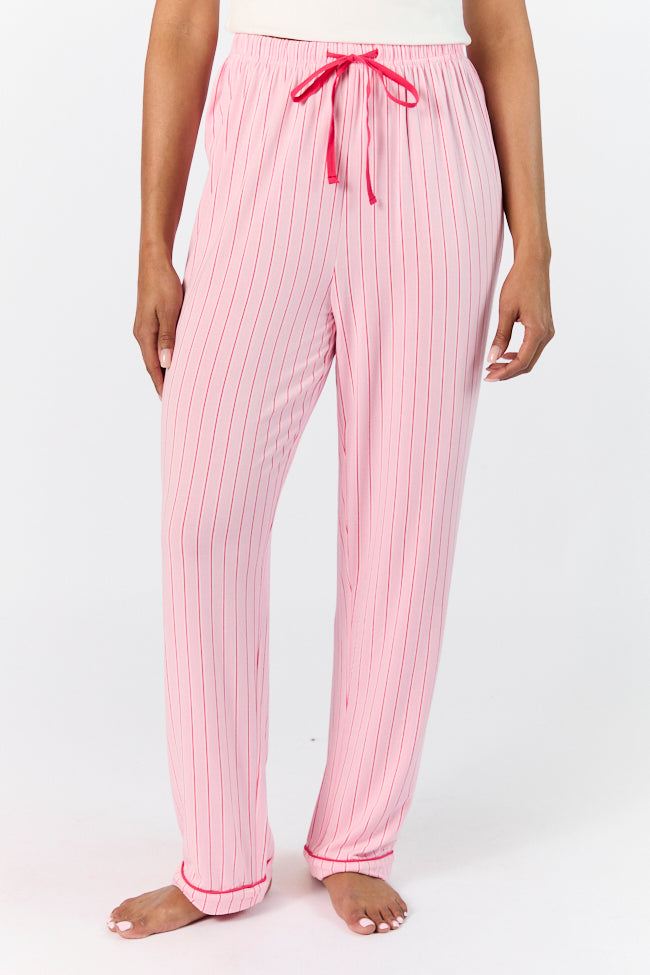 Good To Get Away Pink and Red Stripe Pants SALE