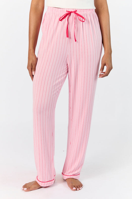 Good To Get Away Pink and Red Stripe Pants SALE